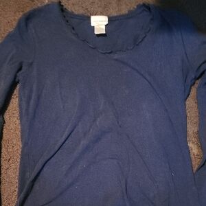 Fashion Bug Dark Blue Stretch Top